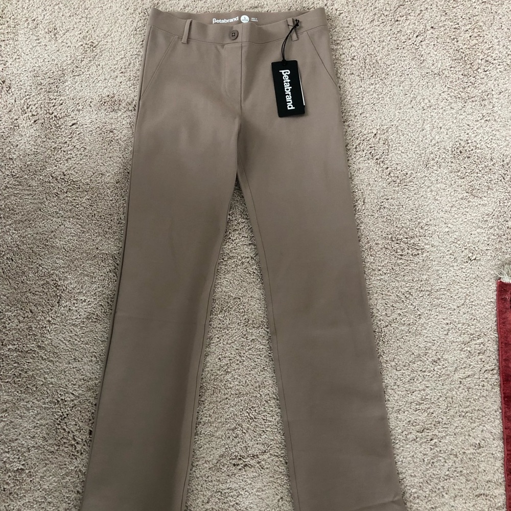 NWT!  Betabrand Khaki DPYP Size Small Petite